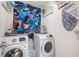 Functional laundry room featuring modern washer and dryer appliances at 1671 Spray Ter, St Cloud, FL 34771