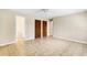 Neutral bedroom featuring tile floors, ceiling fan, and double-door closet at 2643 Nova Dr, Apopka, FL 32703