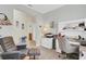 Inviting home office with desk, comfy chair, and soothing decor promotes productivity and relaxation at 3640 Solana Cir # A, Clermont, FL 34711