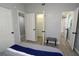 Bright and airy bedroom features ensuite bath and walk in closet at 3708 Merryweather Dr, Orlando, FL 32812