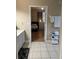 Bathroom and bedroom showing open floor plan concept and natural light at 5000 Cayview Ave # 10108, Orlando, FL 32819