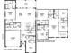 Detailed floor plan showcasing the layout of the home's first and second levels at 6090 Broad Oak Dr, Davenport, FL 33837