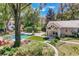 Beautiful pool and patio area surrounded by lush landscaping at 721 Delaney Ave, Orlando, FL 32801