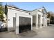 Outdoor showers at the community pool, featuring elegant marble and classical architectural elements at 1531 Lake Baldwin Ln, Orlando, FL 32814