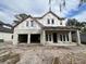 New construction showing framing and sheathing of the house at 1682 Arbor Park Dr, Winter Park, FL 32789