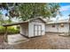 Backyard shed and patio area at 257 Sheppard St, Altamonte Springs, FL 32701