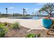 A community pool with deck and landscaping offering a place to relax on a sunny day at 6383 Trailblaze Bnd, St Cloud, FL 34771