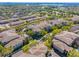 An aerial view showcases the community's lush greenery and well-maintained buildings at 8276 Maritime Flag St # 110, Windermere, FL 34786