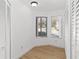 Bright bedroom with wood floors and built in closet at 9516 Darien Ave # 9516, Orlando, FL 32817