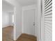 Bright hallway with a closet and door at 9516 Darien Ave # 9516, Orlando, FL 32817