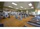Community gym with modern cardio machines and weightlifting equipment at 11866 Barletta Dr, Orlando, FL 32827