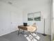 Bright office space featuring a modern desk, stylish lamp, and tranquil artwork at 1507 Fountain View St, Ormond Beach, FL 32174