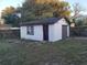Exterior view of the detached shed at 1616 Ferndell Rd, Orlando, FL 32808