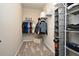 Walk-in closet with ample storage and custom shelving at 17667 Saw Palmetto, Clermont, FL 34714