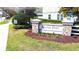 Beacon Park community sign with stone pillars and manicured landscaping, welcoming residents and visitors at 1862 Great Falls Way, Orlando, FL 32824