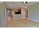 Open concept area showcasing bar and kitchen area at 1862 Great Falls Way, Orlando, FL 32824