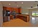 Modern kitchen featuring stainless steel appliances and granite countertops at 1862 Great Falls Way, Orlando, FL 32824