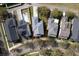 Aerial view showcases the layout of this neighborhood home and the surrounding area at 2934 Wild Tamarind Blvd, Orlando, FL 32828