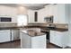 Modern kitchen with stainless steel appliances, granite countertops, and white cabinets offering ample storage at 2934 Wild Tamarind Blvd, Orlando, FL 32828