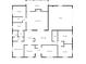 Detailed floor plan illustrating the layout of the home with multiple bedrooms, bathrooms, and living spaces at 5202 Greenway Drive, Orlando, FL 32819