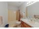 Bathroom with combination tub and shower at 5347 Pecan Rd, Ocala, FL 34472