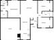 Detailed floor plan outlining the layout of the home with room names and dimensions at 759 Dromedary Dr, Kissimmee, FL 34759