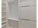 Interior view of a closet with custom shelving and closet rod at 12848 Jacob Grace Ct, Windermere, FL 34786