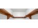 Walk-in closet with wooden shelves offering plenty of storage space at 1321 Medinah Ct, Winter Park, FL 32792