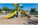 Bright and colorful playground featuring climbing structures, slides, and play areas at 14225 Southern Red Maple Dr, Orlando, FL 32828