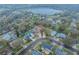 A neighborhood features a home with a backyard in proximity to a scenic lake at 1730 Country Terrace Ln, Apopka, FL 32703