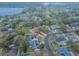 From above, view a home with large back yard near a lake at 1730 Country Terrace Ln, Apopka, FL 32703