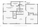 Layout of the second floor, including bedrooms, primary bathroom, laundry, and loft at 2504 Helen Ave, Orlando, FL 32804