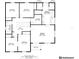 Floor plan featuring a primary bedroom, primary bathroom, and three bedrooms at 524 Quail View Ct, Debary, FL 32713