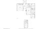 Layout of this charming home featuring a large living room, kitchen, primary bedroom, garage, and basement at 735 Deerfoot Rd, Deland, FL 32720
