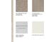Selection of interior finishes including carpet, tile, shaker style cabinets, and quartz pebble countertops at 7351 Capstone Dr, Groveland, FL 34736