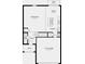 First floor layout showing the kitchen, great room, dining area, and two-car garage at 7355 Capstone Dr, Groveland, FL 34736
