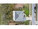 Aerial view of a home with a grey roof and surrounding landscape at 839 High Pointe Cir, Minneola, FL 34715