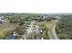 Aerial view showcases community's attractive homes nestled amongst mature trees at 839 High Pointe Cir, Minneola, FL 34715