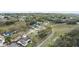 Community aerial showcases green spaces and diverse architectural home styles at 839 High Pointe Cir, Minneola, FL 34715