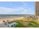 High-rise oceanfront building with beach views at 901 S Atlantic Ave # 208, Ormond Beach, FL 32176
