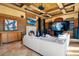 Elegant living room featuring a fireplace, dual televisions, and recessed lighting at 1400 Alabama Dr, Winter Park, FL 32789