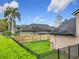 View of the fenced backyard at 1609 River Birch Ave, Oviedo, FL 32765