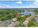 Stunning community aerial view with lakefront access and lush surroundings at 200 Maitland Ave # 12, Altamonte Springs, FL 32701