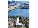 Aerial view showcasing the property's lakefront location and proximity to downtown at 320 Lakeview St # 316, Orlando, FL 32804