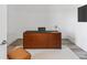 Minimalist office with a sleek desk and a comfortable chair at 1098 Victoria Hills S Dr, Deland, FL 32724