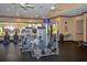 This community fitness center includes modern Cybex workout equipment and ceiling fans for a comfortable workout at 1392 Zeek Ridge St, Clermont, FL 34715