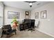 Inviting home office space with bright light and office equipment at 14146 Lanikai Beach Dr, Orlando, FL 32827