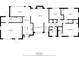 Detailed floor plan showcasing the layout of a 1,838 sq ft single-story home at 1721 Cheyenne Trl, Maitland, FL 32751