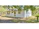 Exterior view of cozy home with newly added skirting at 20660 Se 155Th St, Umatilla, FL 32784