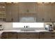 Beautiful kitchen with ample storage, granite counters, and a modern tile backsplash at 2442 Heritage Green Ave, Davenport, FL 33837